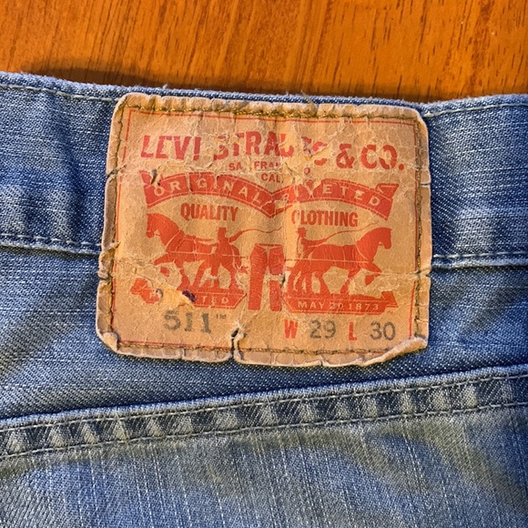 Levi Strauss Jean Size 29x30 - Picture 3 of 3